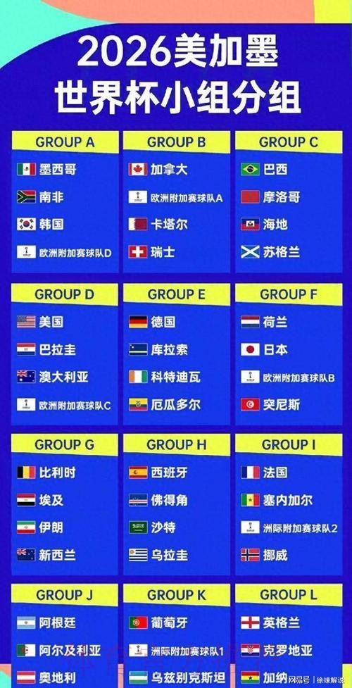 2026美加墨世界杯球队名单怎么查 2026美加墨世界杯球队名单怎么查